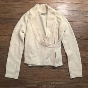 Anthropologie Ivory Sweater
